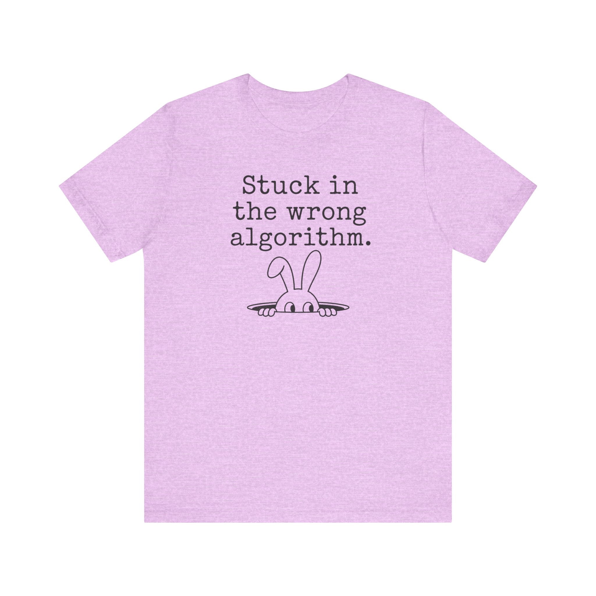 Stuck in the Wrong Algorithm bunny T-Shirt