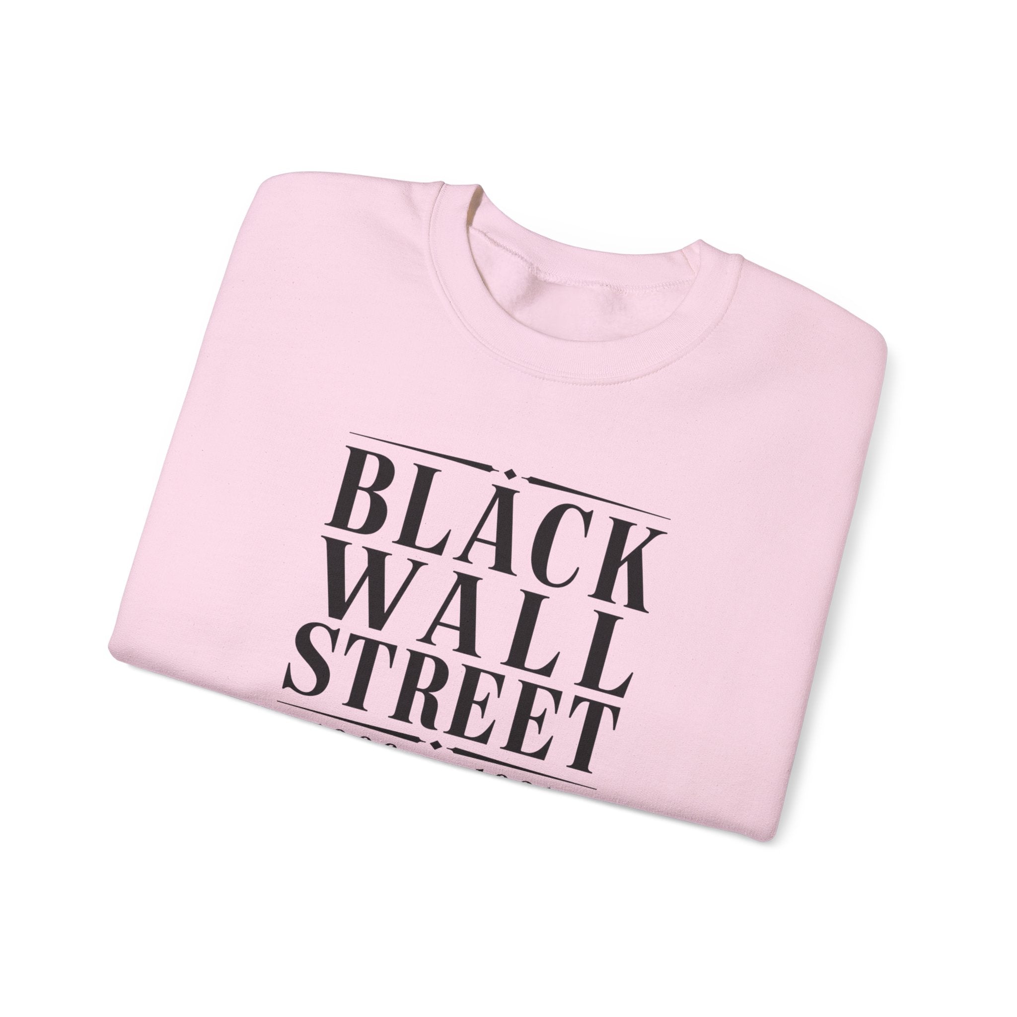 Black Wall Street Historic Tribute sweatshirt