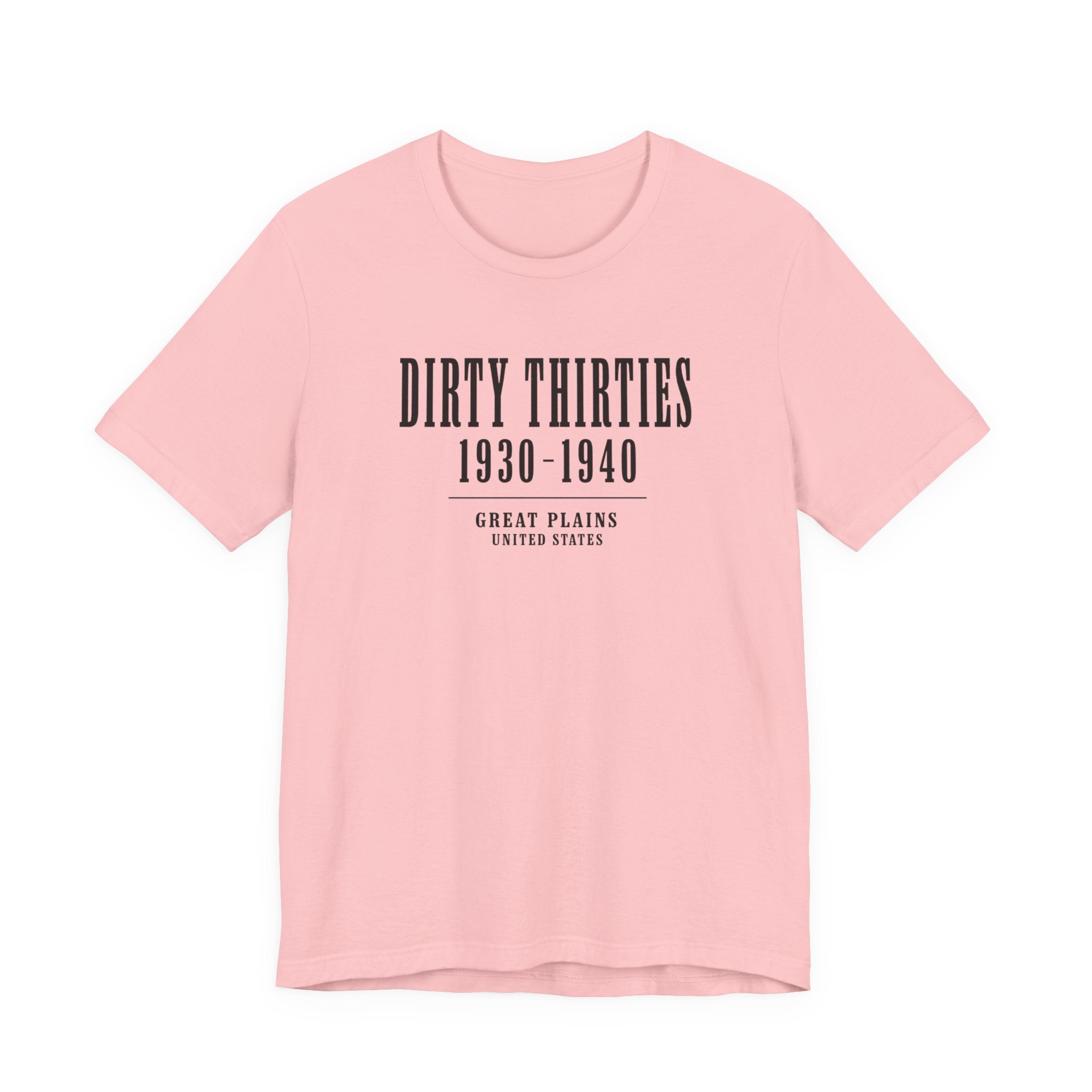 Dirty Thirties 1930–1940 vintage minimalist historical T-Shirt