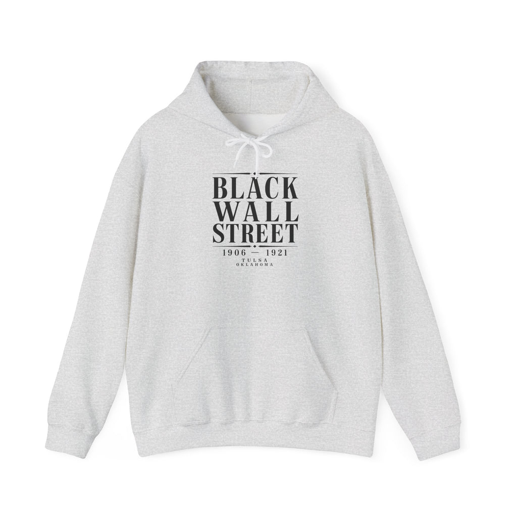 Black Wall Street Historical Tribute hoodie