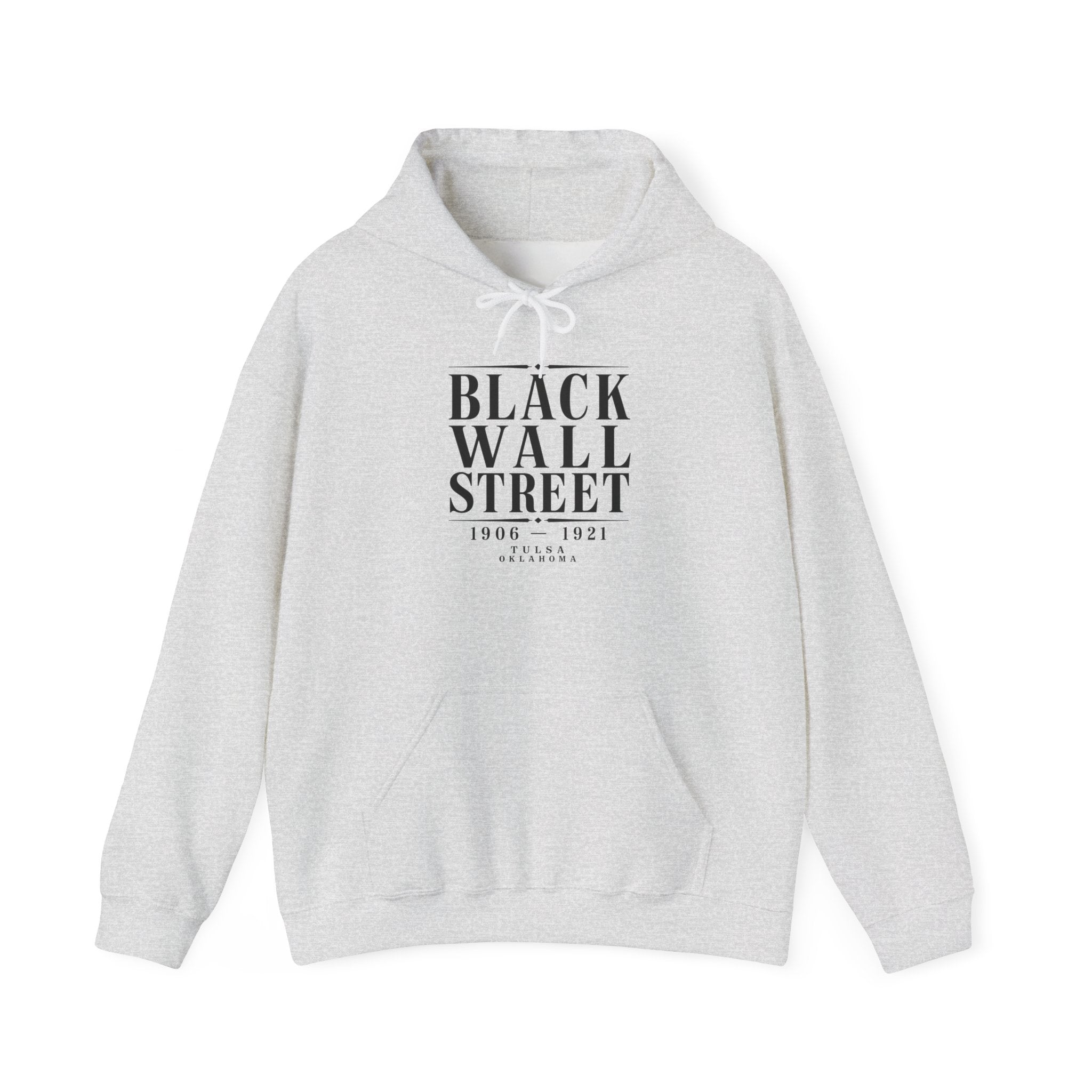 Black Wall Street Historical Tribute hoodie