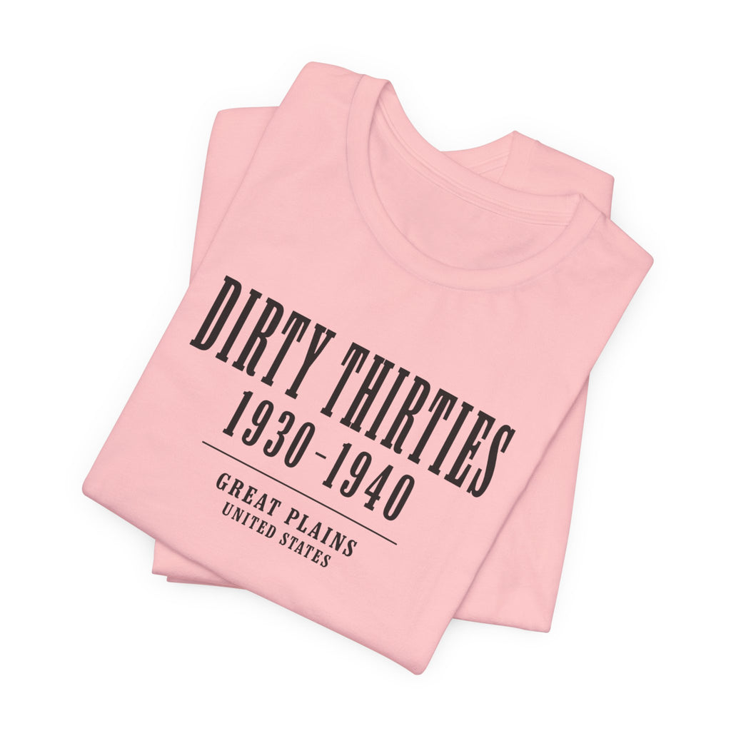 Dirty Thirties 1930–1940 vintage minimalist historical T-Shirt